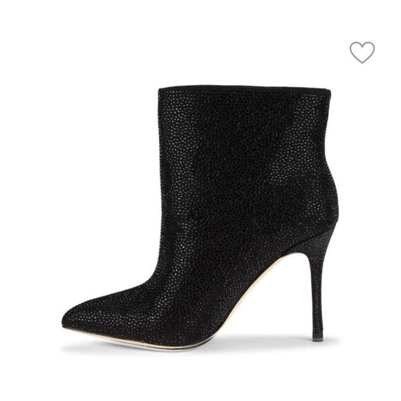 L'Agence Mariette Rhinestone Strassed Ankle Boot 9.5 Stiletto Bootie NWT $495 - Picture 5 of 7